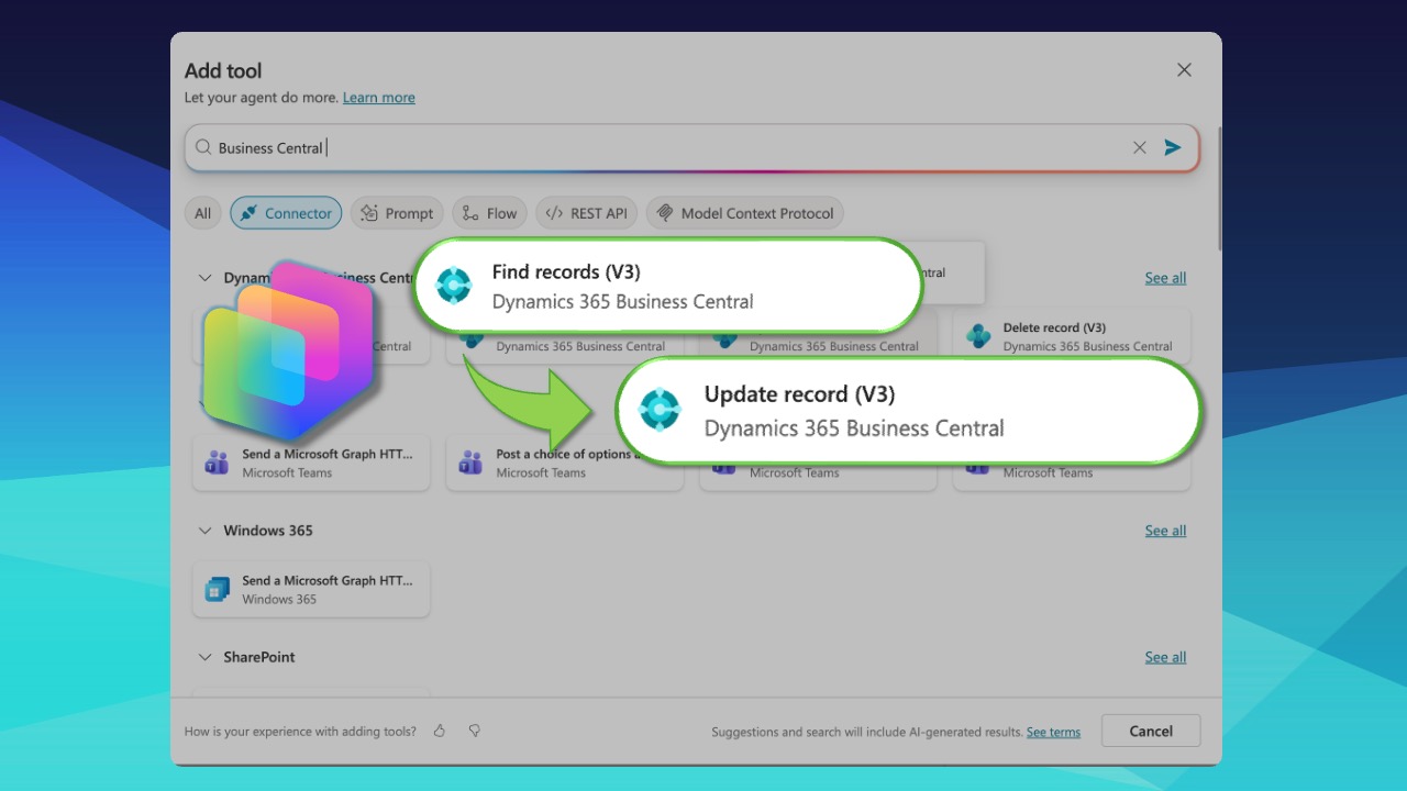 The Business Central Update Record (V3) Tool in Copilot Studio: Why System IDs Matter More Than You Think