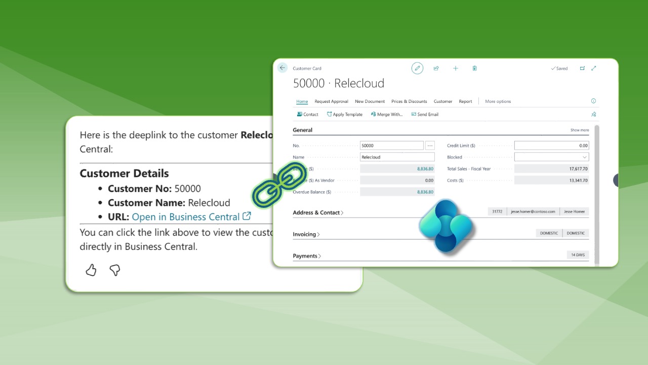 Business Central Deep Links in Copilot Studio: Complete Implementation Guide