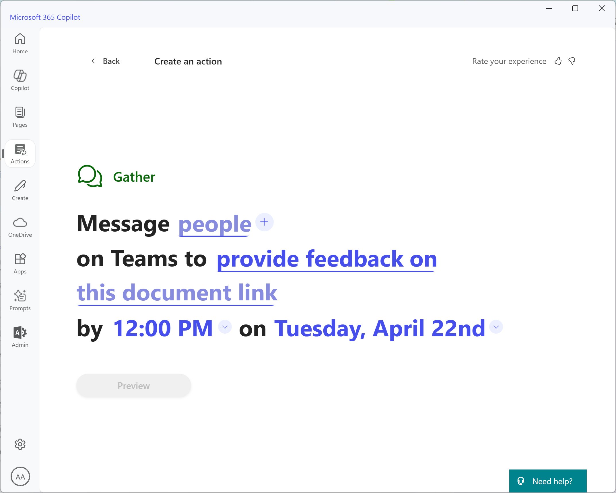 New Feature: Delegate like a Boss with Actions in Microsoft 365 Copilot!